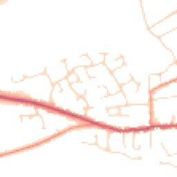 Daytime road noise heatmap for NG34 9UG