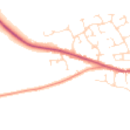 Daytime road noise heatmap for NG34 9UX