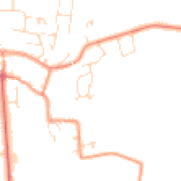 Daytime road noise heatmap for NG34 9WG