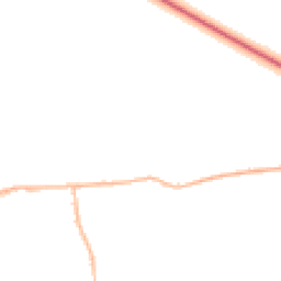 Night-time road noise heatmap for NG34 9WY