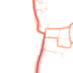 Daytime road noise heatmap for NG34 9XA