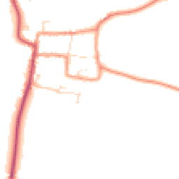 Daytime road noise heatmap for NG34 9XD