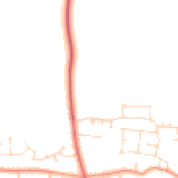 Daytime road noise heatmap for NG34 9XL