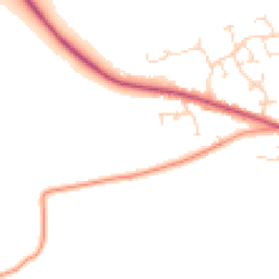 Daytime road noise heatmap for NG34 9XP