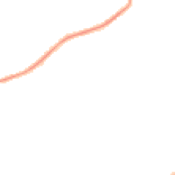 Night-time road noise heatmap for NG4 1AA