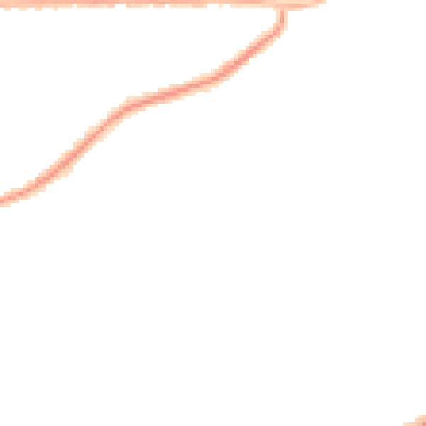 Night-time road noise heatmap for NG4 1AD
