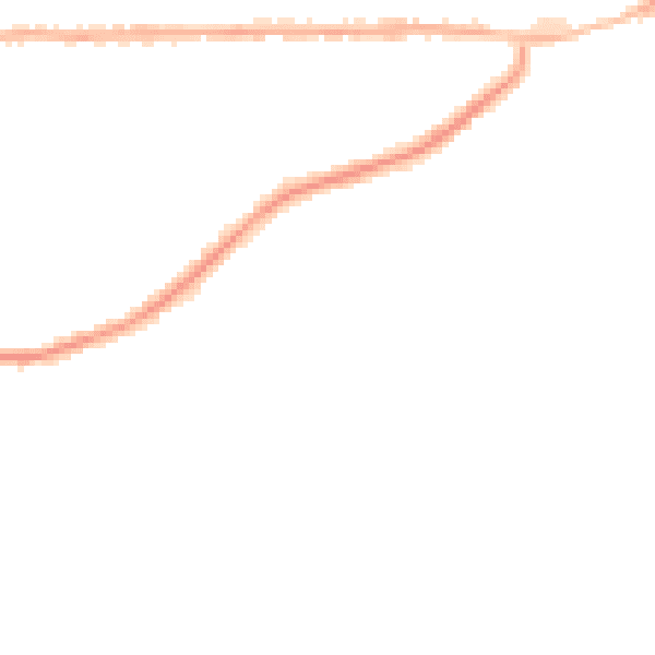 Night-time road noise heatmap for NG4 1AF