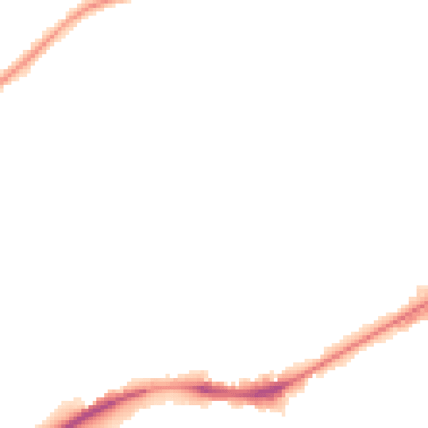 Night-time road noise heatmap for NG4 1AQ