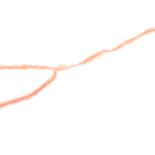Night-time road noise heatmap for NG4 1BB