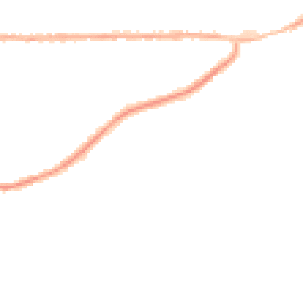 Night-time road noise heatmap for NG4 1BS