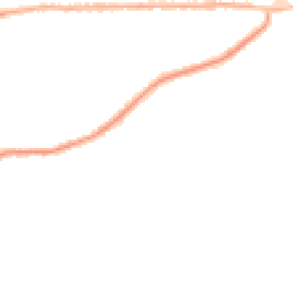 Night-time road noise heatmap for NG4 1BU