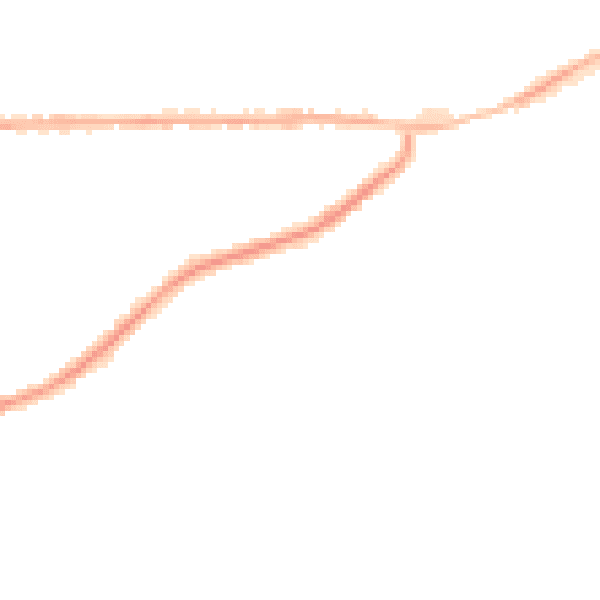 Night-time road noise heatmap for NG4 1DA