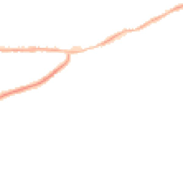 Night-time road noise heatmap for NG4 1DL