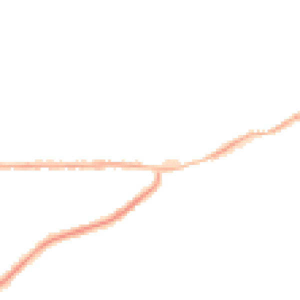 Night-time road noise heatmap for NG4 1EN