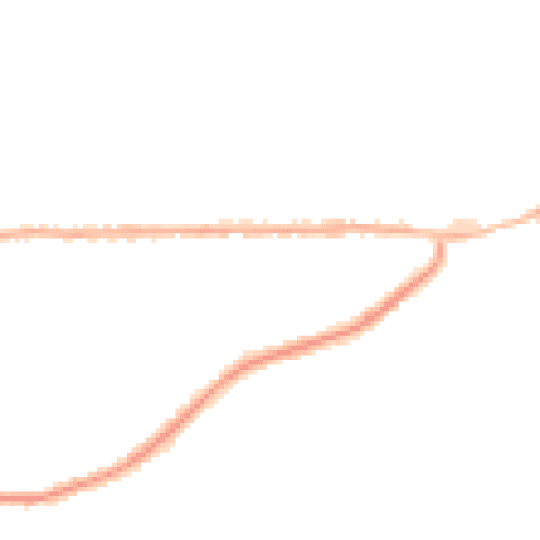 Night-time road noise heatmap for NG4 1GQ