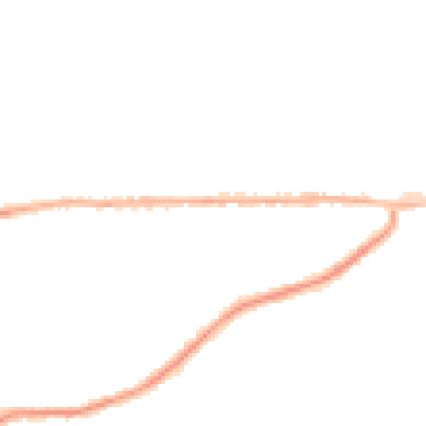 Night-time road noise heatmap for NG4 1HB