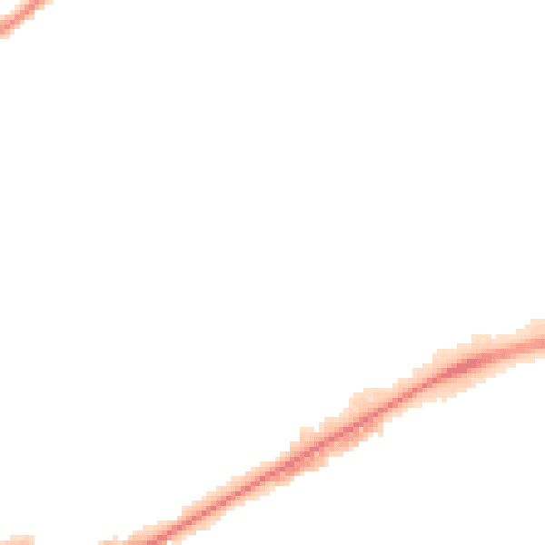 Night-time road noise heatmap for NG4 2BS