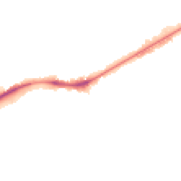 Night-time road noise heatmap for NG4 2DW