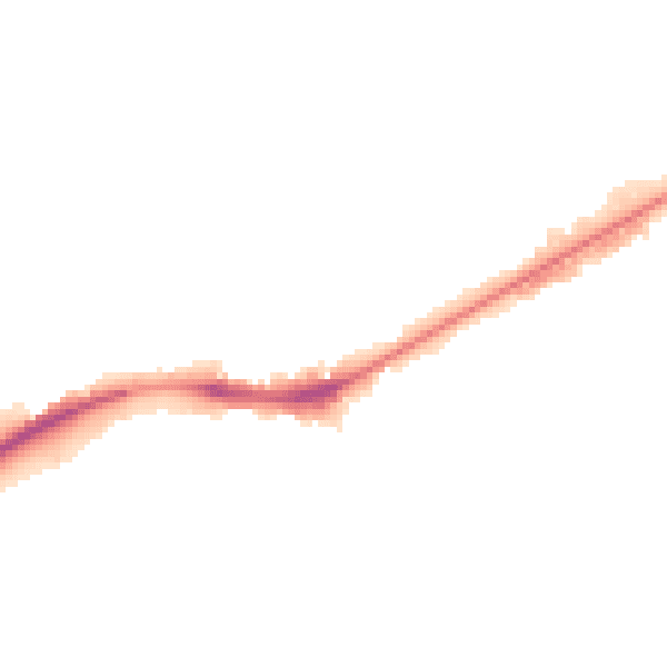 Night-time road noise heatmap for NG4 2DX