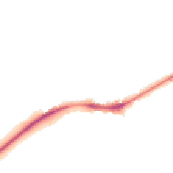 Night-time road noise heatmap for NG4 2EA
