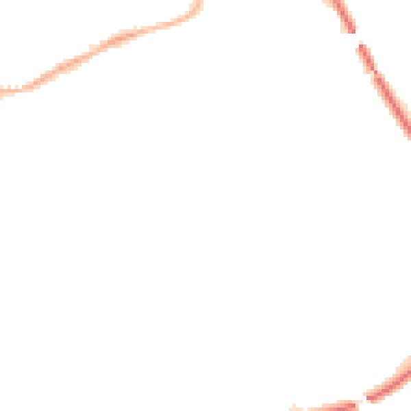 Night-time road noise heatmap for NG4 2LA