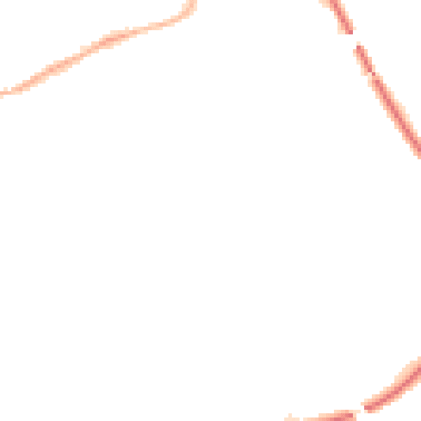 Night-time road noise heatmap for NG4 2LE