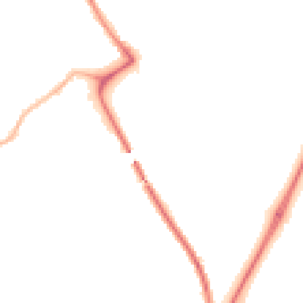 Night-time road noise heatmap for NG4 2ND