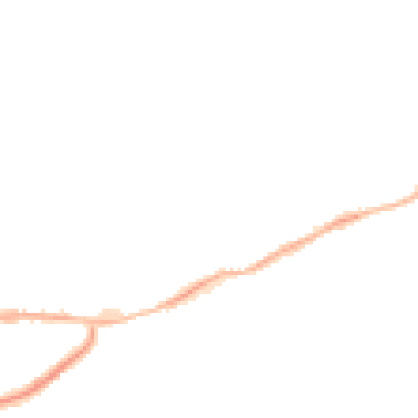 Night-time road noise heatmap for NG4 3EH
