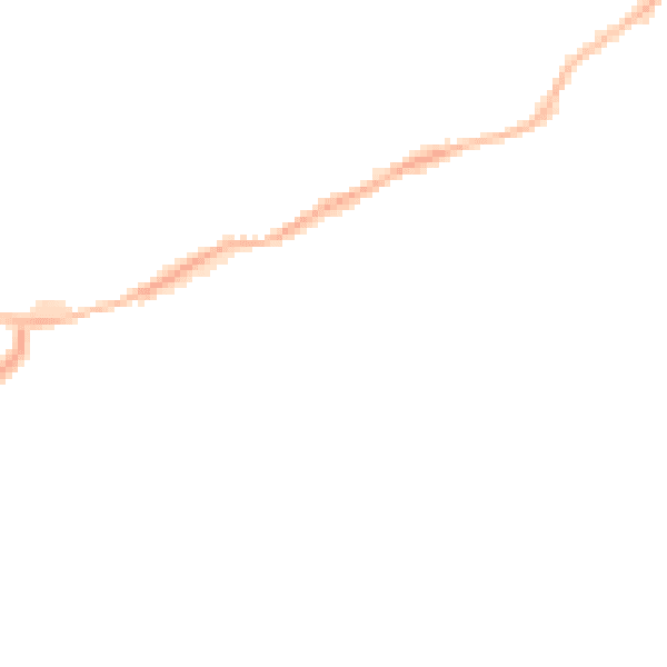 Night-time road noise heatmap for NG4 3FE