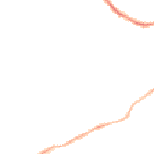 Night-time road noise heatmap for NG4 3JH