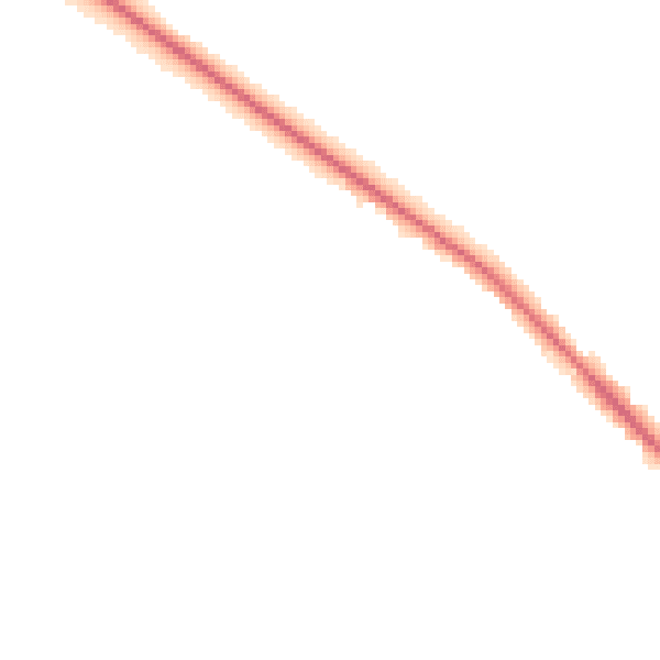 Night-time road noise heatmap for NG4 4JE