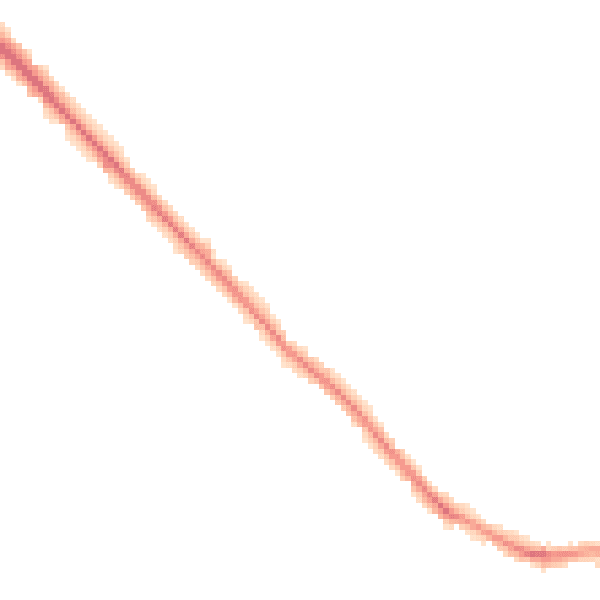 Night-time road noise heatmap for NG4 4JU