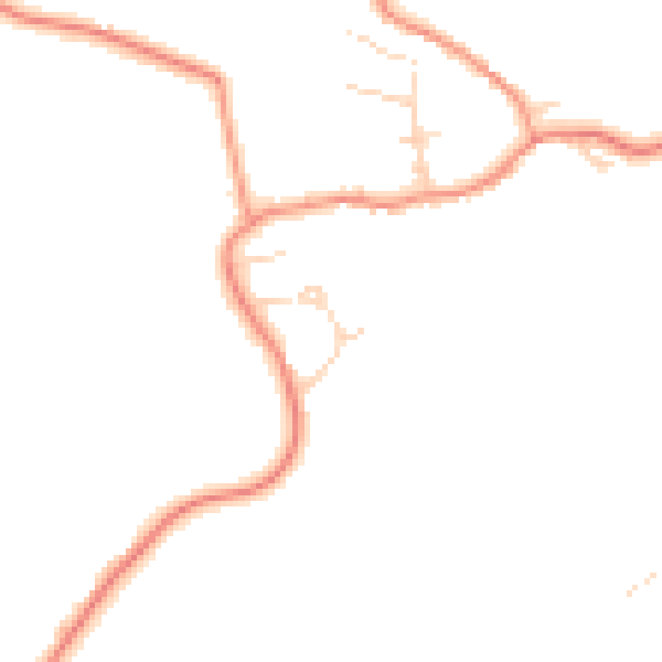 Daytime road noise heatmap for NG4 4PJ