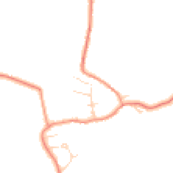 Daytime road noise heatmap for NG4 4PU