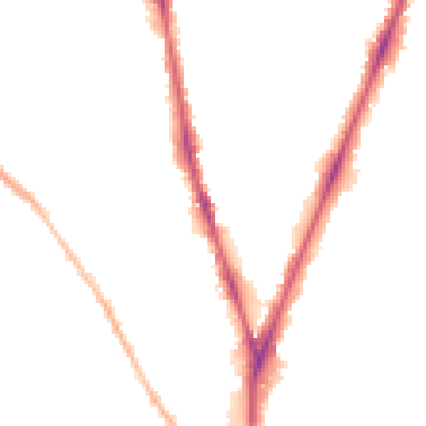Night-time road noise heatmap for NG5 1AS