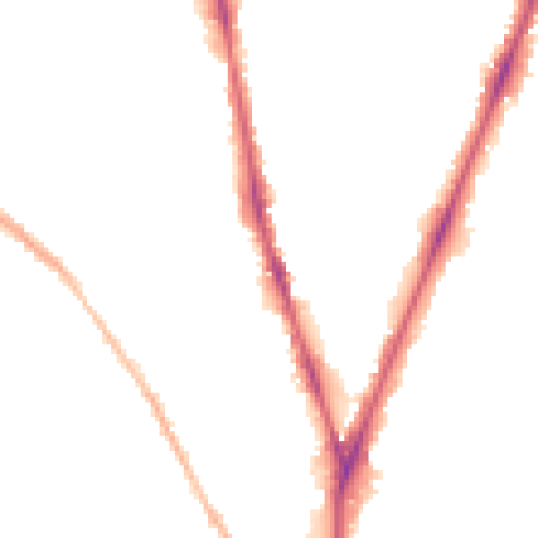 Night-time road noise heatmap for NG5 1BJ