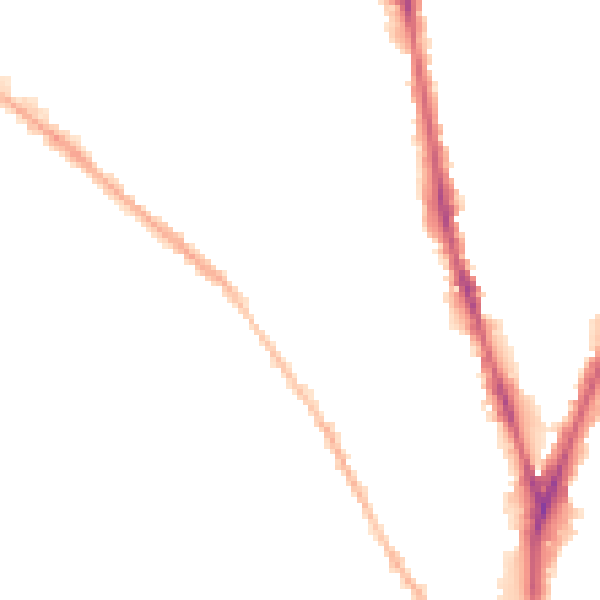 Night-time road noise heatmap for NG5 1BU