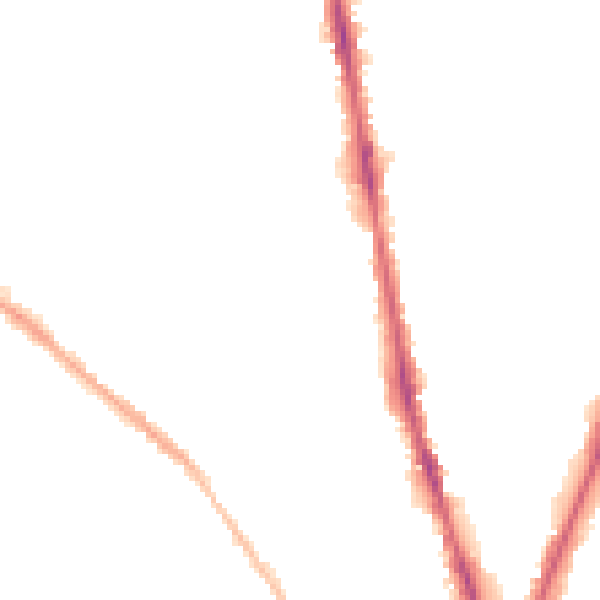 Night-time road noise heatmap for NG5 1DA