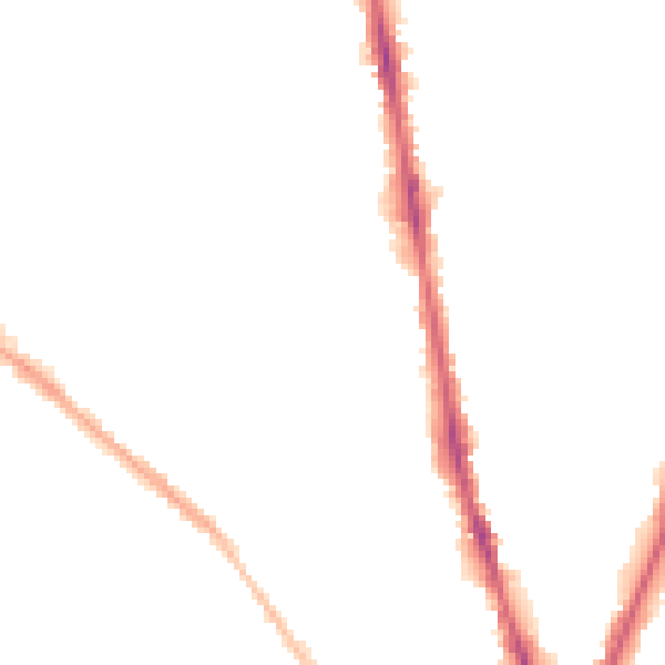 Night-time road noise heatmap for NG5 1DB