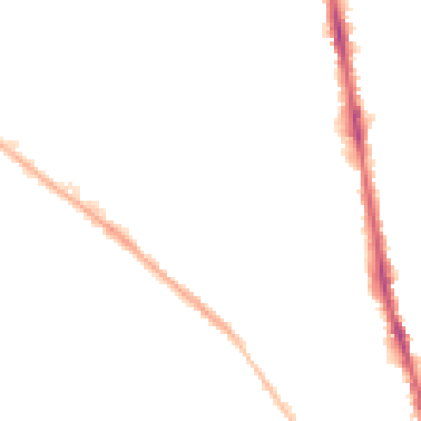 Night-time road noise heatmap for NG5 1DP