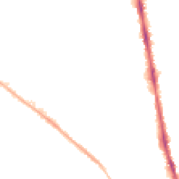 Night-time road noise heatmap for NG5 1DU