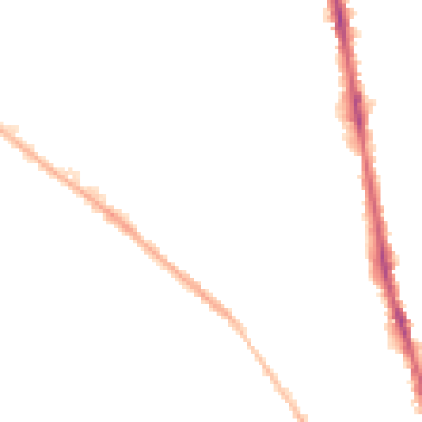 Night-time road noise heatmap for NG5 1DW