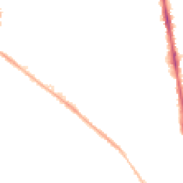 Night-time road noise heatmap for NG5 1DZ