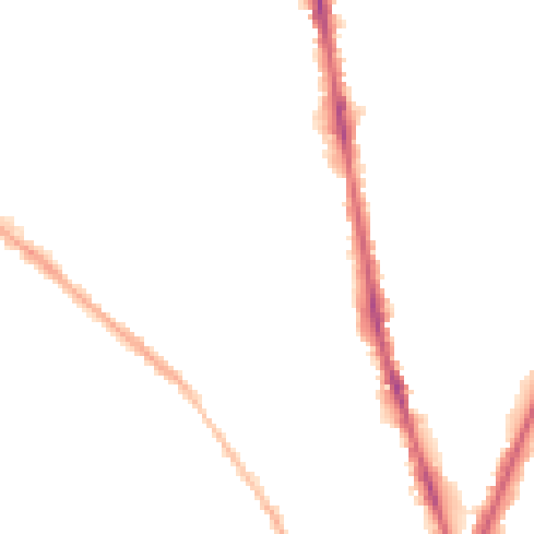 Night-time road noise heatmap for NG5 1QR