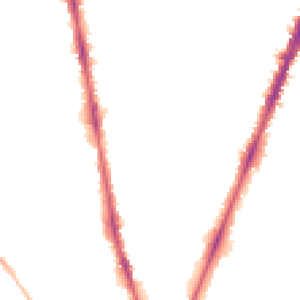 Night-time road noise heatmap for NG5 2EW