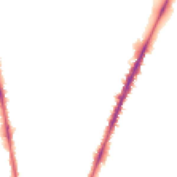 Night-time road noise heatmap for NG5 2HB