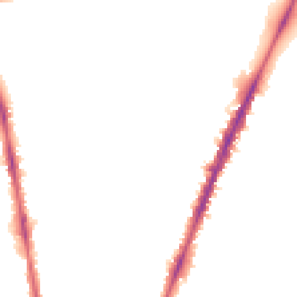 Night-time road noise heatmap for NG5 2HG