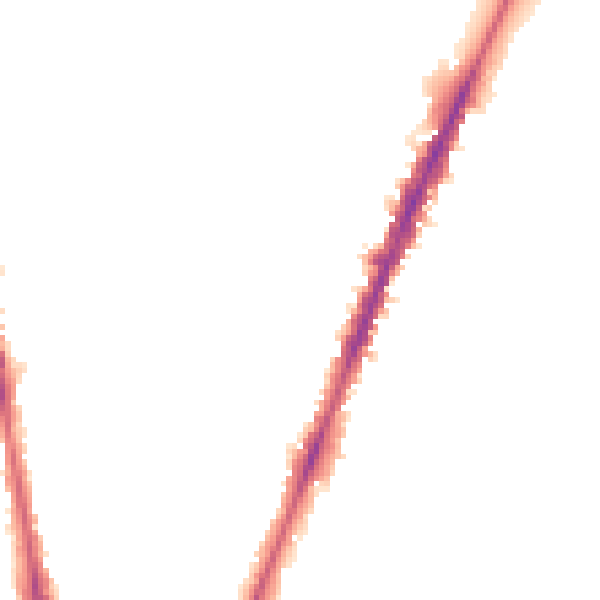 Night-time road noise heatmap for NG5 2JH