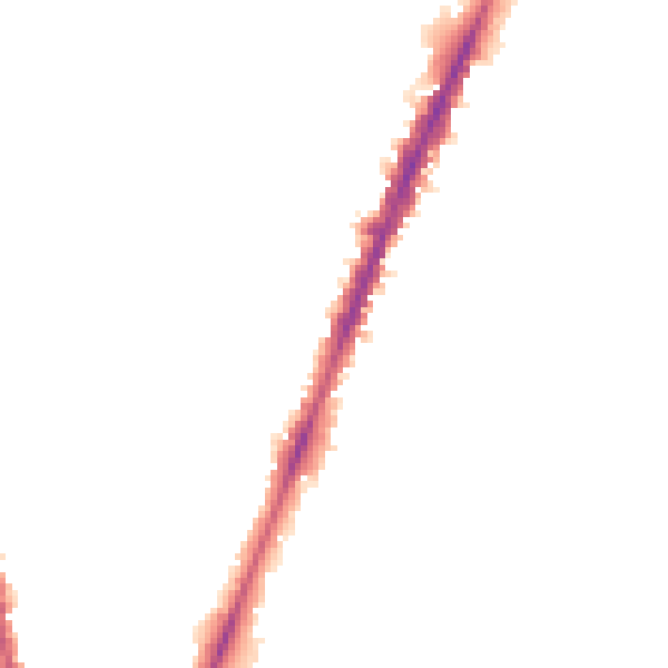 Night-time road noise heatmap for NG5 2JJ