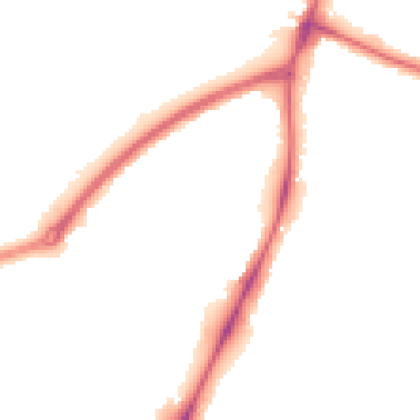Night-time road noise heatmap for NG5 3FE